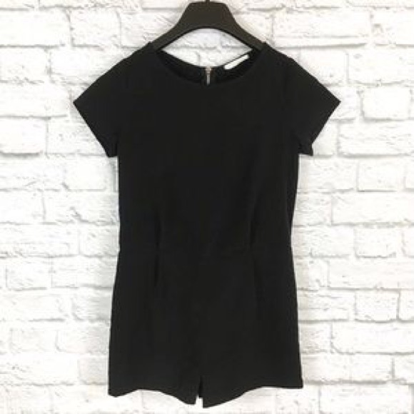Urban Outfitters Structured Black Romper - Picture 2 of 5